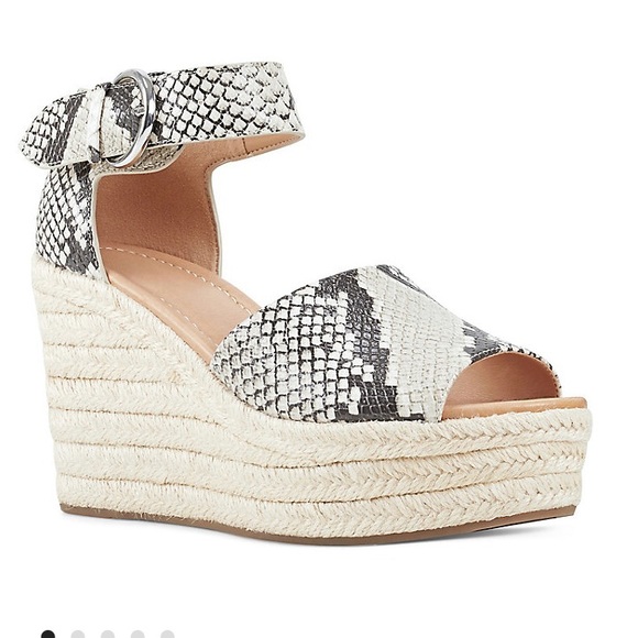 Snakeskin Nine West Espadrilles Size 8m - Picture 1 of 9